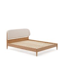 Bed OCTAVIA - Wit/Essenhout KAV N0500003MY12