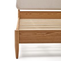 Bed OCTAVIA - Wit/Essenhout KAV N0500004MY12