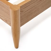 Bed OCTAVIA - Wit/Essenhout KAV N0500004MY12