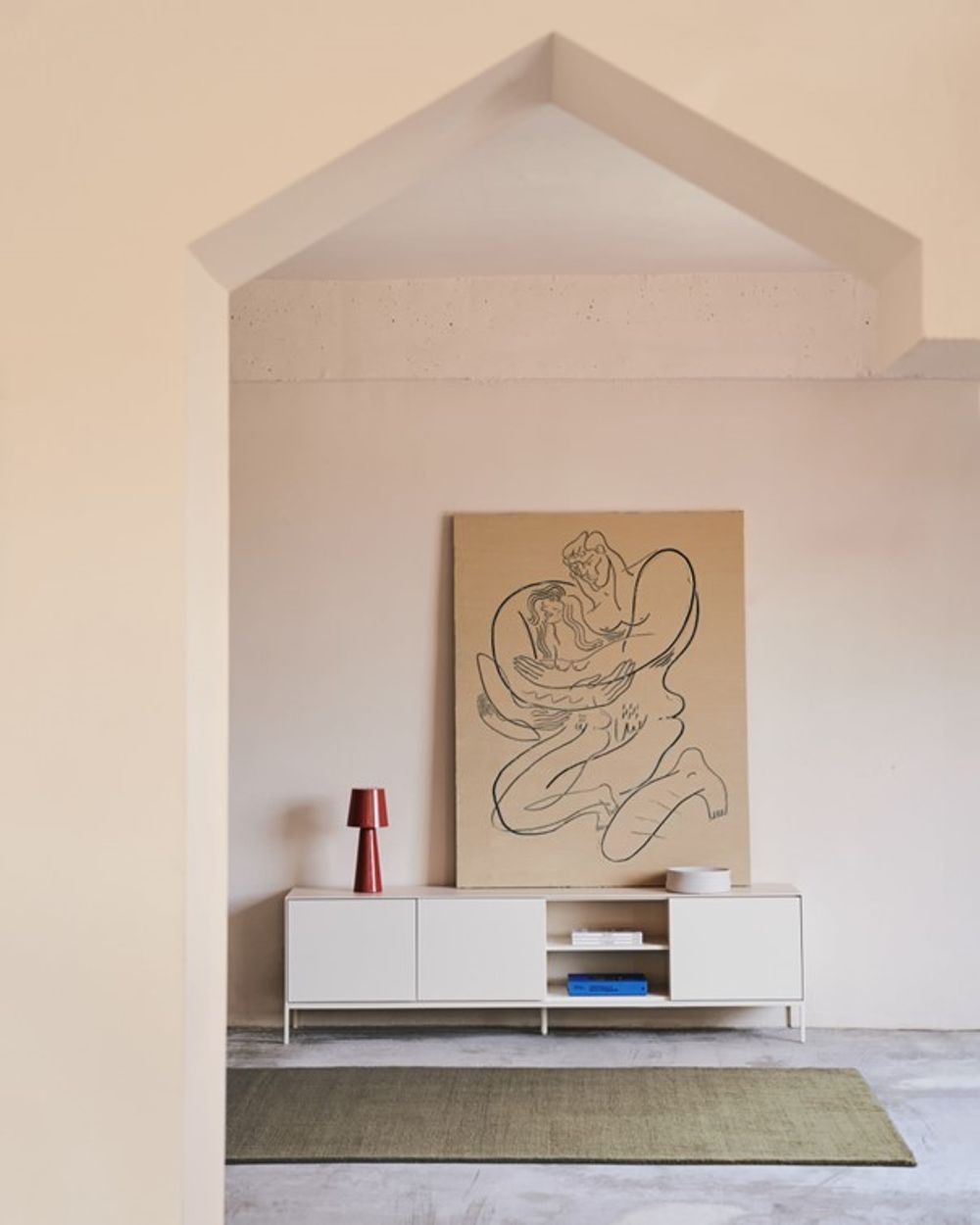 Tv-meubel VEDRANA - Wit KAV M1000023LL05