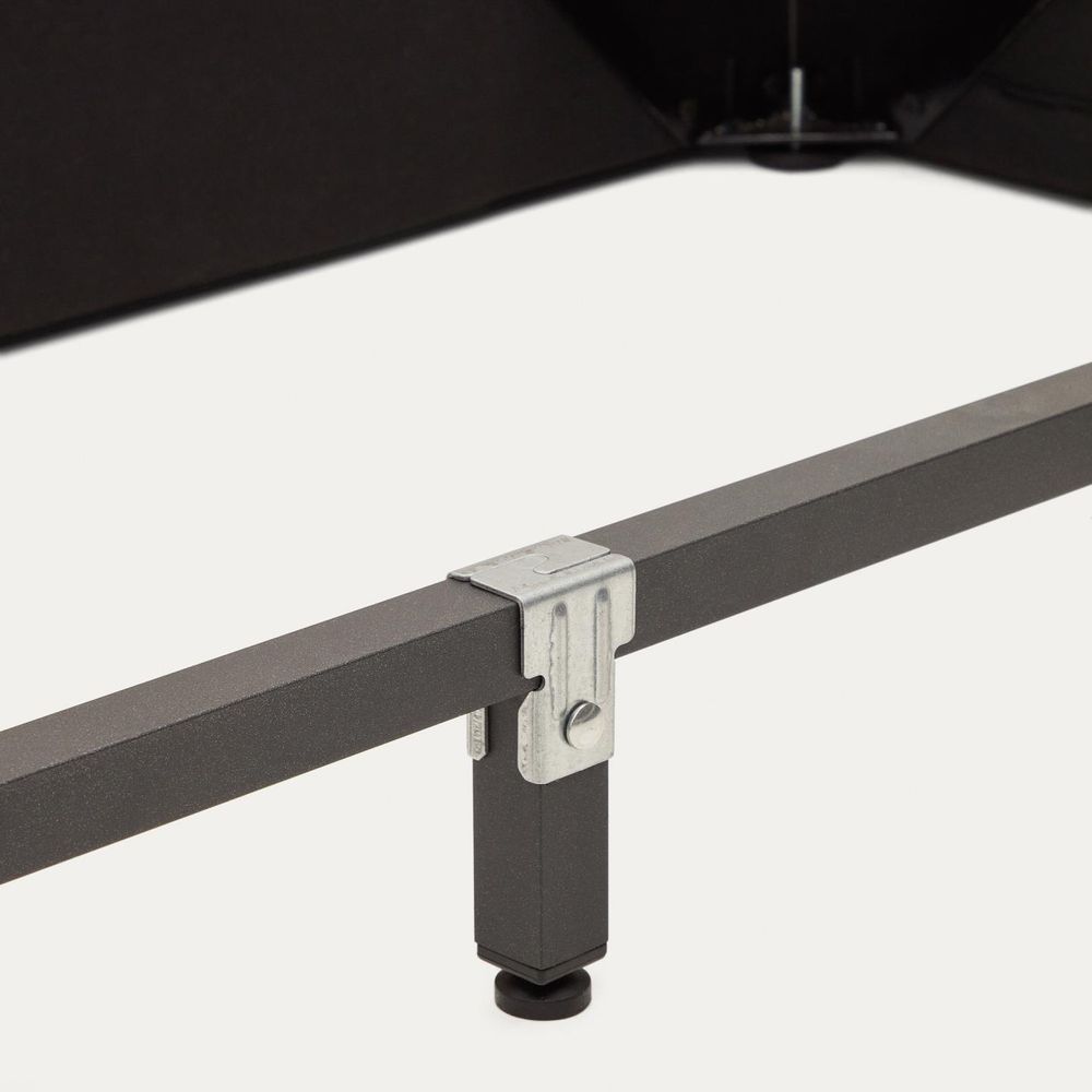 Bed MARTINA - Gebroken wit schapenvacht KAV N03012HI39