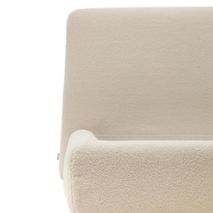 Bed MARTINA - Gebroken wit schapenvacht KAV N03012HI39