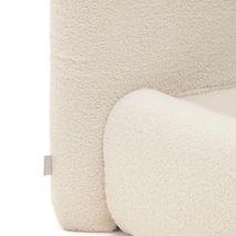 Bed MARTINA - Gebroken wit schapenvacht KAV N03012HI39