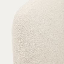 Bed MARTINA - Gebroken wit schapenvacht KAV N03012HI39