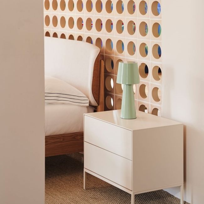 Nachttafel VEDRANA - Wit