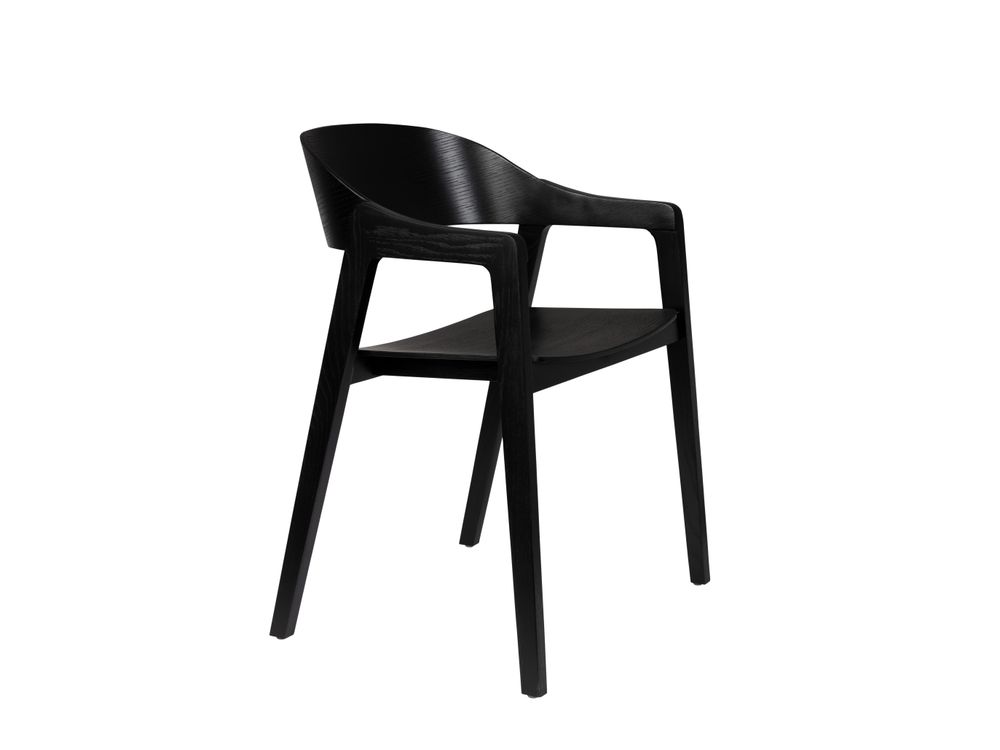 Eetkamerstoel WESTLAKE - Zwart ZVR 1100536