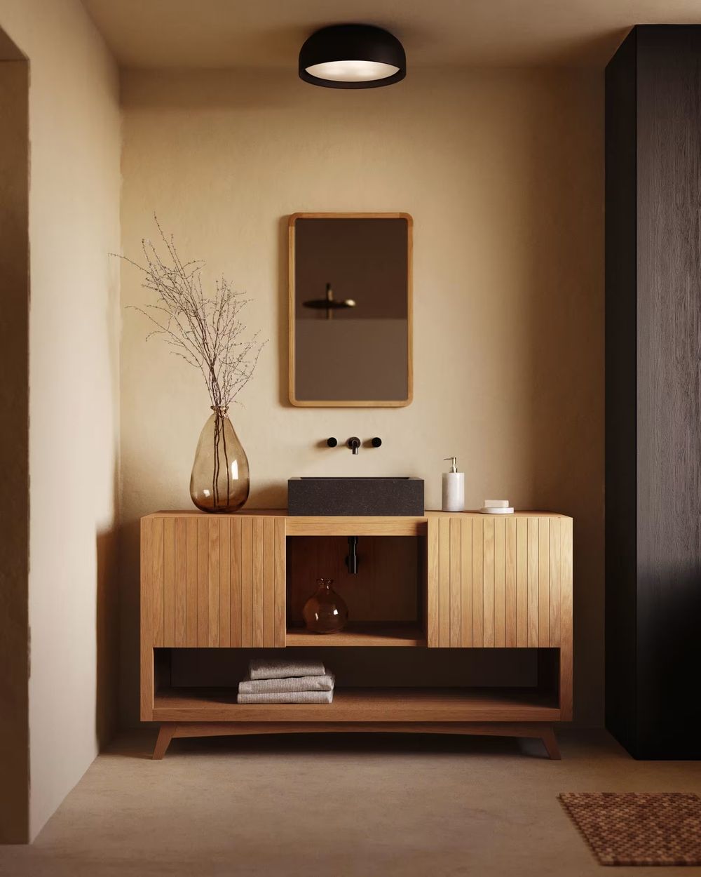 Plafondlamp XAVIERA - Zwart KAV L0100024SS01
