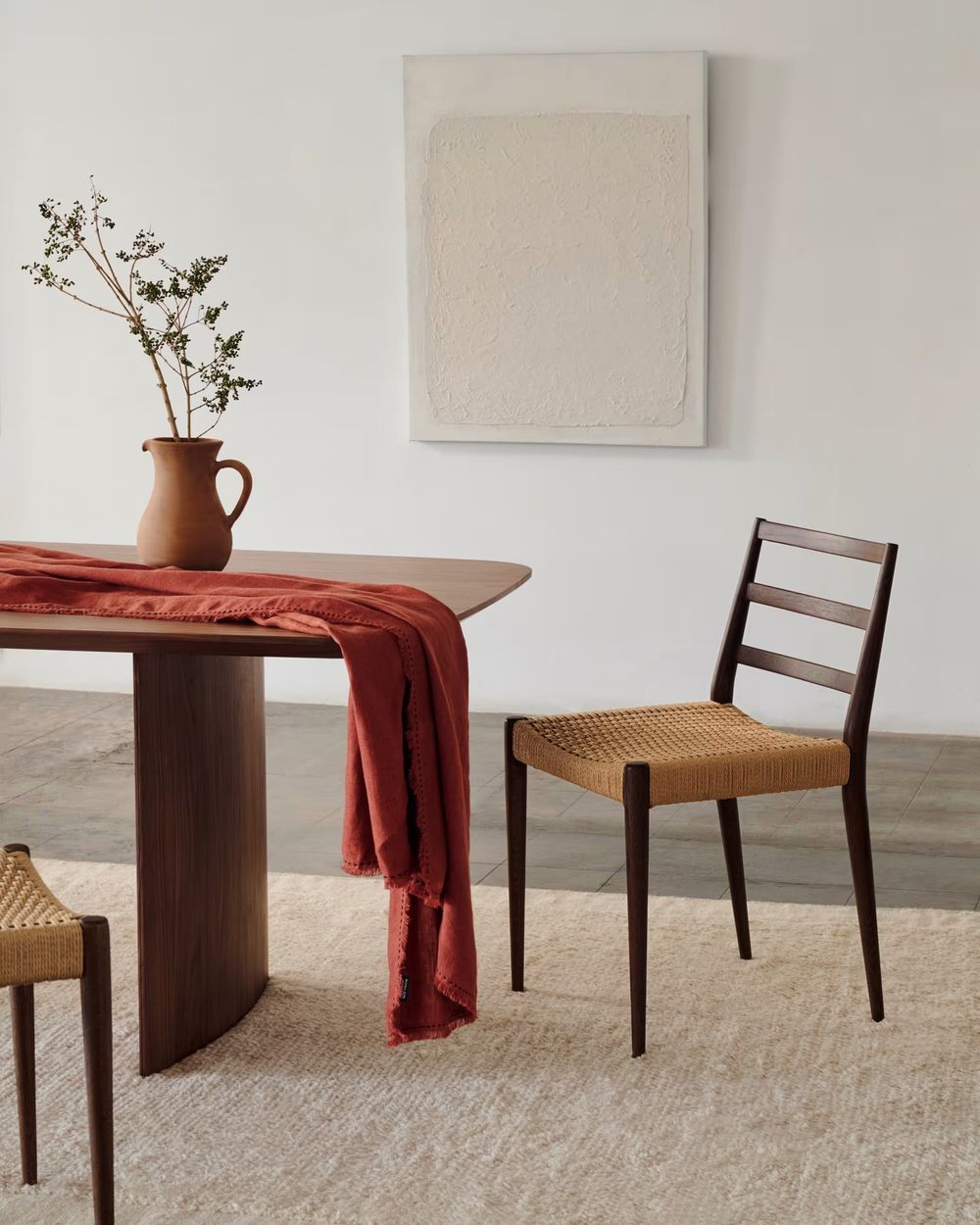 Eetkamertafel LITTO - Walnootfineer KAV T0100065MM41