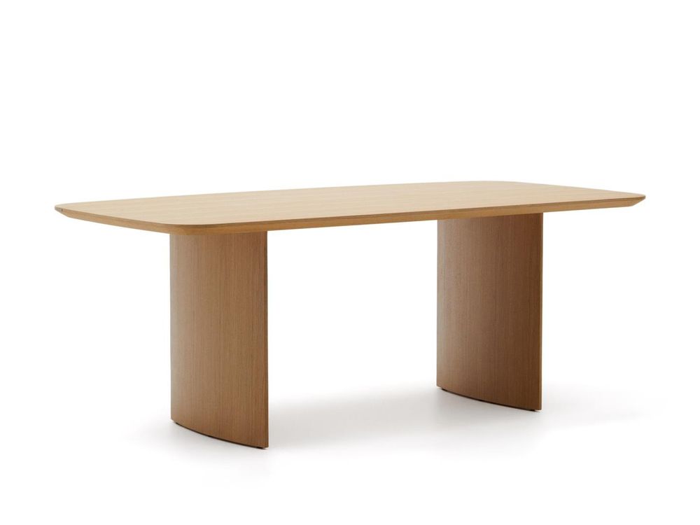 Eetkamertafel LITTO - Walnootfineer KAV T0100064MM40
