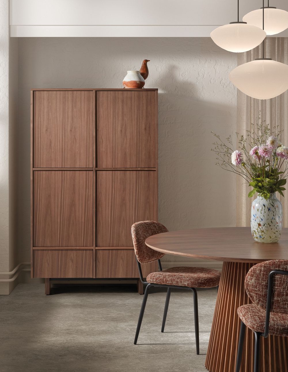 Buffetkast AIKU - Walnootfineer DEZ-64-000002