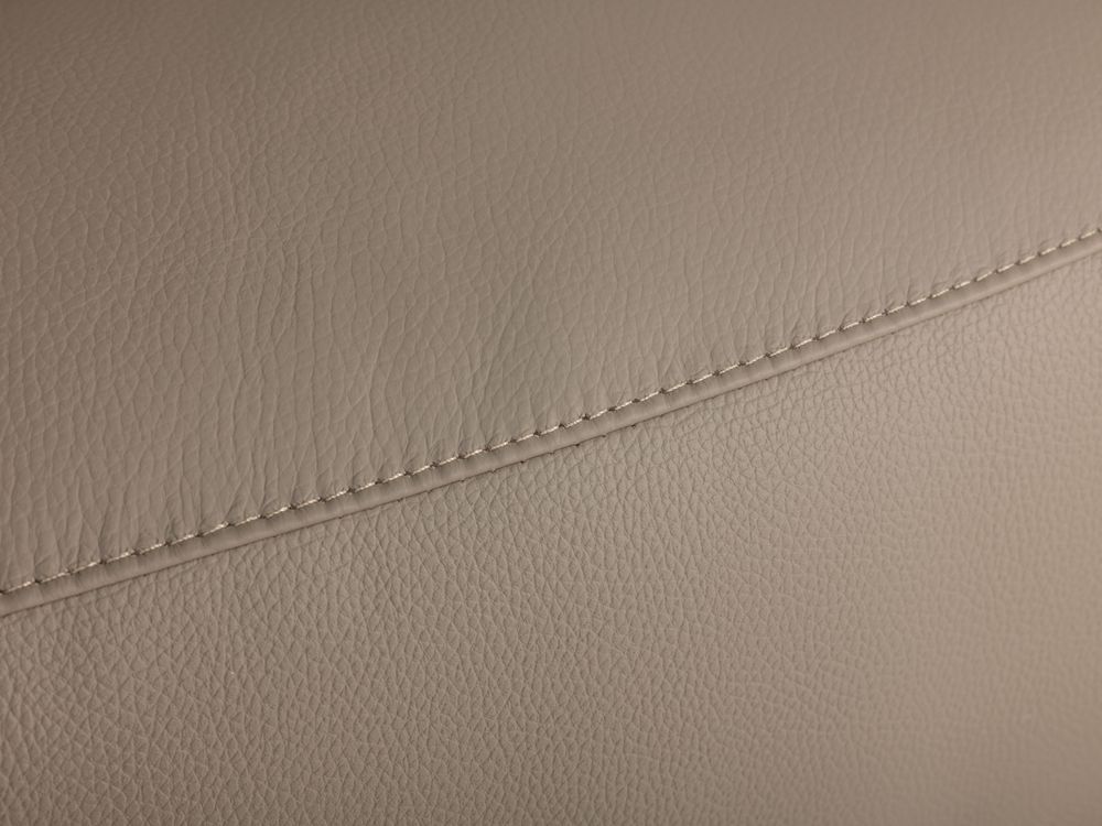 Elektrische relaxfauteuil BERTHO - Taupe leder DEZ BR RXE1ML