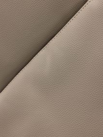 Elektrische relaxfauteuil BERTHO - Taupe leder DEZ BR RXE1ML