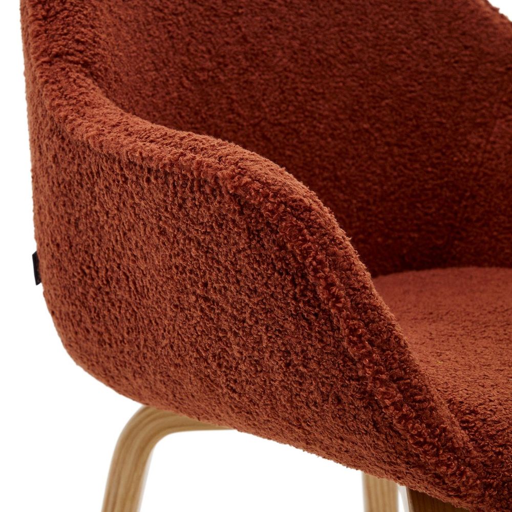 Eetkamerstoel ALELI - Witte schapenvacht KAV C0100008HI84