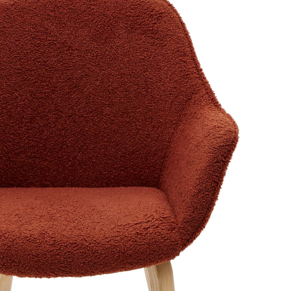 Eetkamerstoel ALELI - Witte schapenvacht KAV C0100008HI84