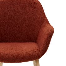 Eetkamerstoel ALELI - Witte schapenvacht KAV C0100008HI84