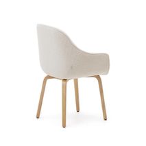 Eetkamerstoel ALELI - Witte schapenvacht KAV C0100008HI39