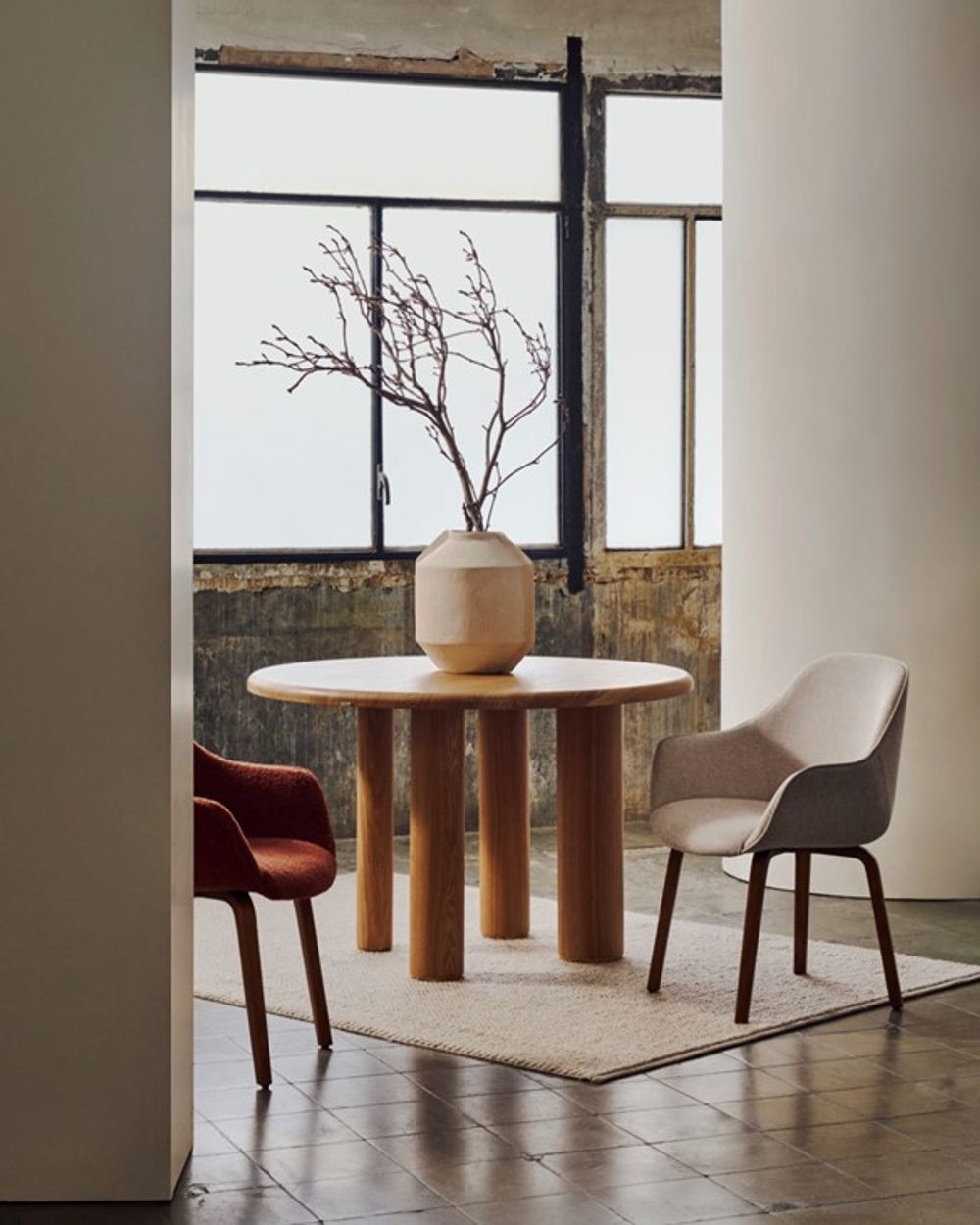 Eetkamerstoel ALELI - Beige KAV C01000116BF12