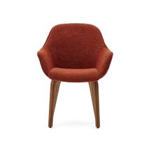 Eetkamerstoel ALELI - Terracotta schapenvacht KAV C01000116HI84