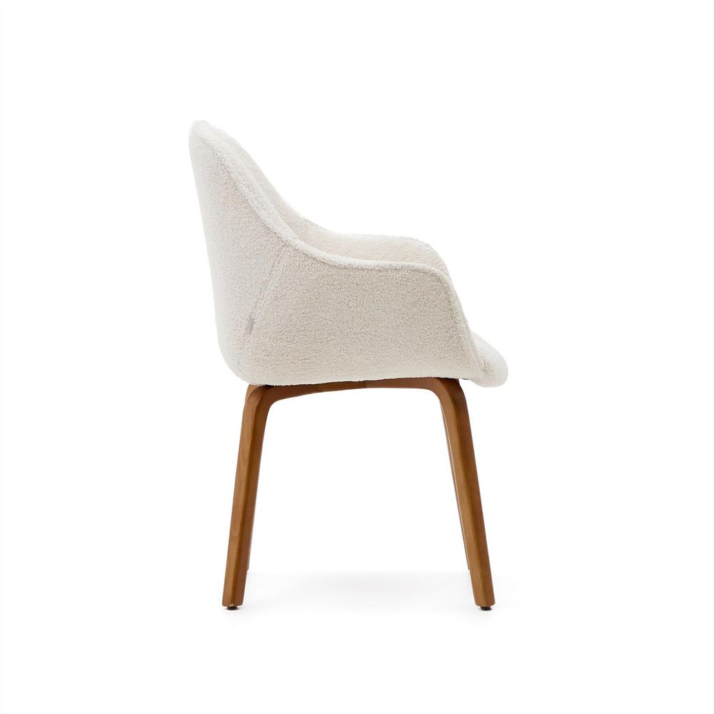 Eetkamerstoel ALELI - Terracotta schapenvacht KAV C01000116HI84