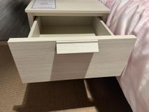 Set van 2 nachttafels PRAGA - Beige C-BSL AM25142 X 2