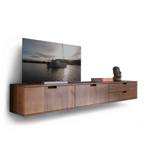 Tv-dressoir hangend 'Sirena' - kleur: Ei AMB SI TV2K2L