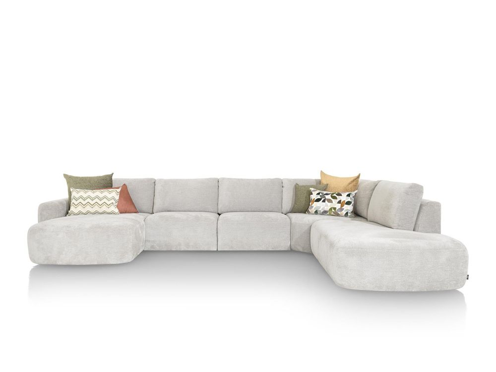 Hoeksalon MURCIA - Lichtgrijs C-HEH MU HKS-EK