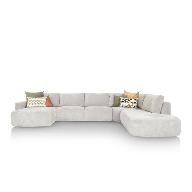 Hoeksalon MURCIA - Lichtgrijs