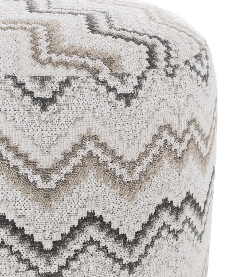 Poef rond LUSH - Antraciet CCM 50355ANT