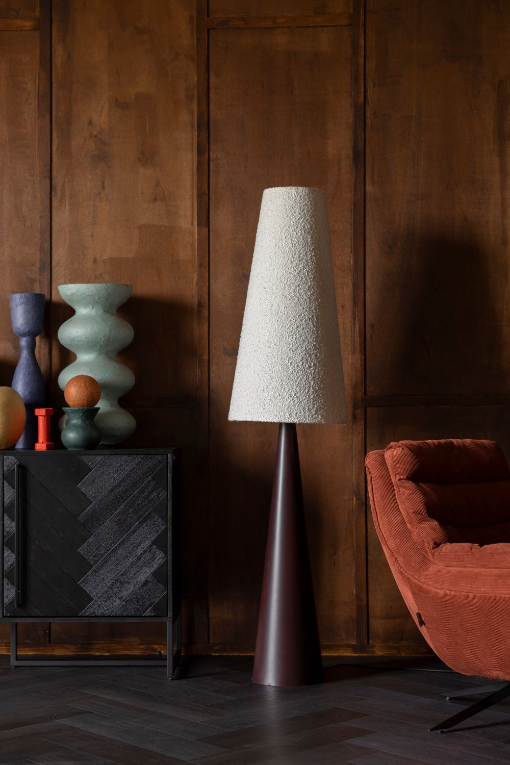 Vloerlamp MIKI - Wit bouclÚ ZVR 5100153