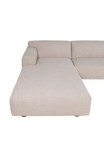 Hoeksalon VESTA - Beige C-FUR VE HKS-A-CS