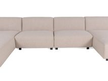 Hoeksalon VESTA - Beige C-FUR VE HKS-A-CS