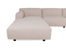 Hoeksalon VESTA - Beige C-FUR VE HKS-A-CS