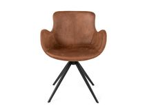 Eetkamerstoel SLIDE BULL - Cognac YLI-51-000003