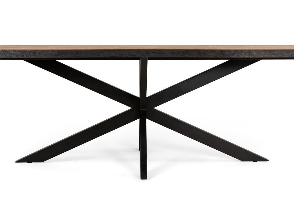 Eetkamertafel CARRERAS - Hout/metaal HEH 46835-C