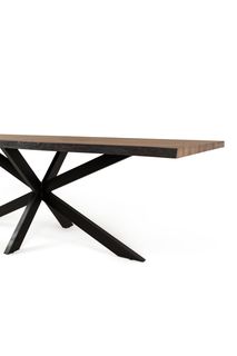 Eetkamertafel CARRERAS - Hout/metaal HEH 46835-C