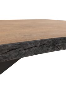 Eetkamertafel CARRERAS - Hout/metaal HEH 46835-C