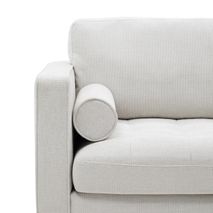 2-zit DEBRA - Wit/Naturel KAV S547TB12