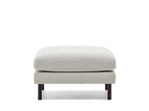 Voetbank DEBRA - Wit/Naturel KAV S578TB12