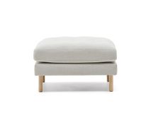 Voetbank DEBRA - Wit/Naturel KAV S84480TB12