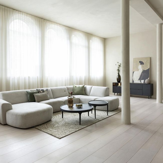 Hoeksalon TINEO - Livigno kiezel