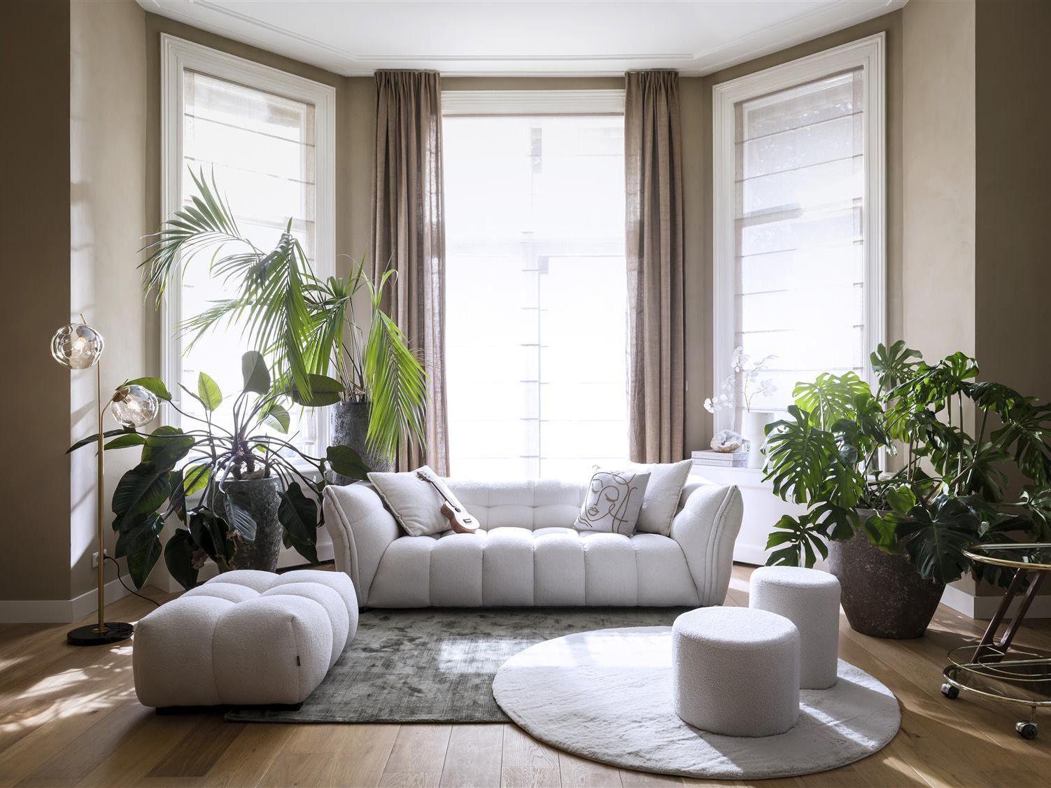 3-zitsbank BELLAGIO - Avicci creme