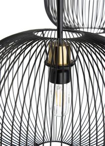 Hanglamp BOAZ - Zwart CCM 50177-ZWA