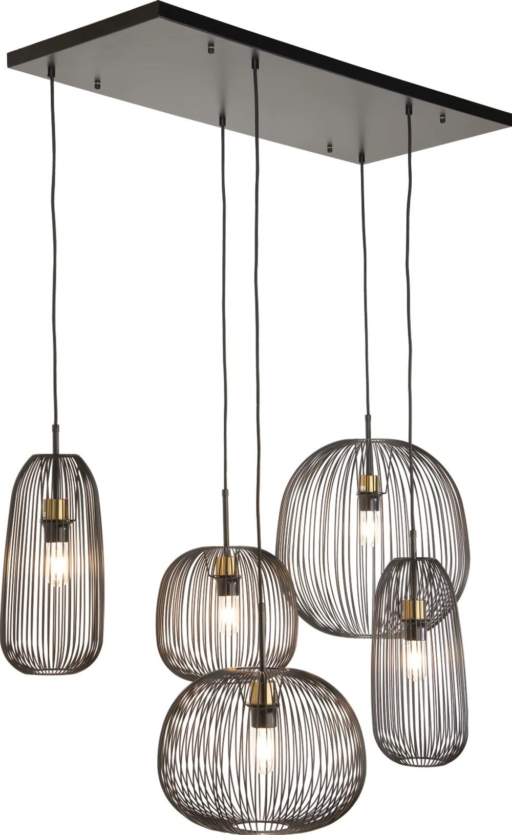 Hanglamp BOAZ - Zwart CCM 50177-ZWA