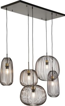 Hanglamp BOAZ - Zwart CCM 50177-ZWA
