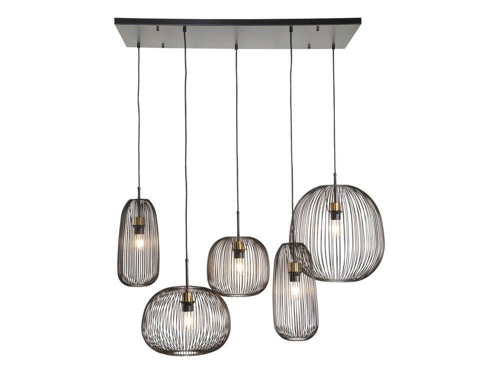 Hanglamp BOAZ - Zwart CCM 50177-ZWA