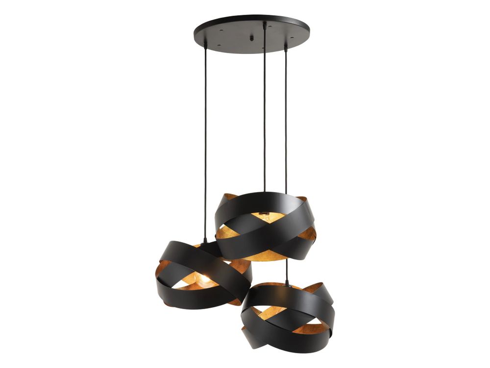 Hanglamp SATELLITE - Zwart CCM 50454-ZWA