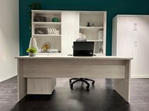 Bureau met kasten ARCHIVOS ARMARIOS - Nieve malla C-GBE-AA-BUR1