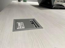 Bureau met kasten ARCHIVOS ARMARIOS - Nieve malla C-GBE-AA-BUR1