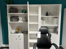 Bureau met kasten ARCHIVOS ARMARIOS - Nieve malla C-GBE-AA-BUR1