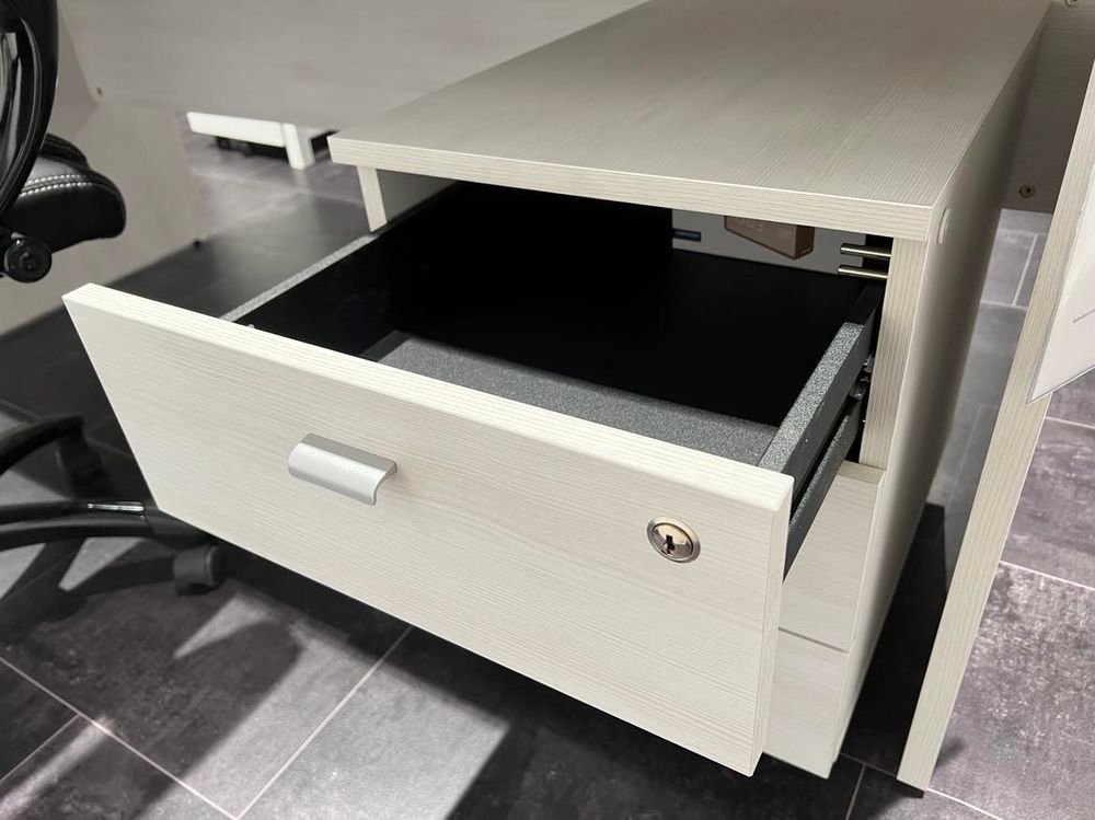 Bureau met kasten ARCHIVOS ARMARIOS - Nieve malla C-GBE-AA-BUR1